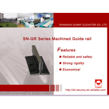 Steel Guide Rail for Elevator (Machined guide rail)